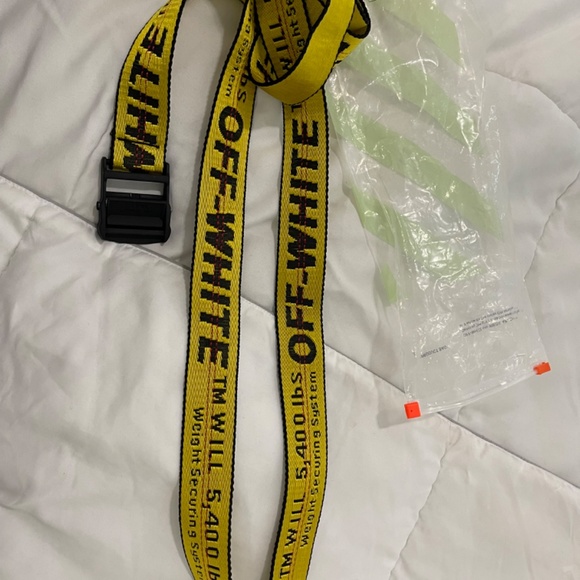 OFF WHITE INDUSTRIAL BELT NWT main image 4